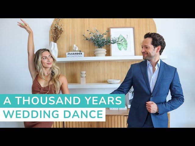 A Thousand Years - Christina Perry | First Dance Choreography | Wedding Dance Lessons Online