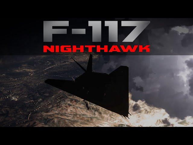 A 'retired' F-117 Nighthawk conducts night operations over Lebanon