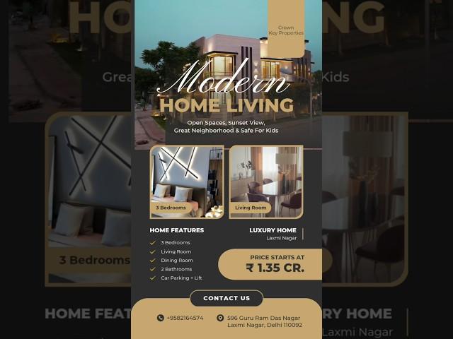 Ready to move 3BHK Flat in Delhi  Prime Location! #3bhkflatindelhincr #moveinready #propertyforsale