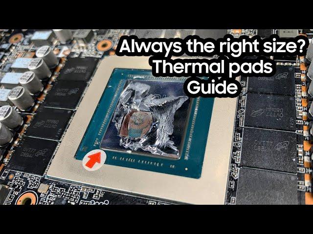 Guide - How I measure the exact size of Thermal pads #krisfixgermany #gpurepair