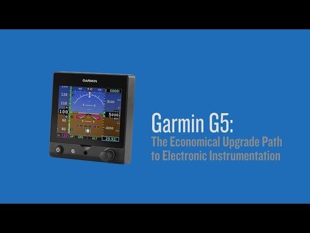 Garmin G5: The Economical Upgrade Path to Electronic Instrumentation