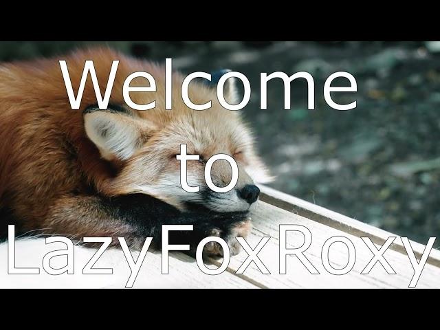 Welcome to LazyFoxRoxy