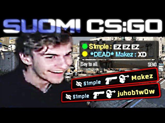 S1mple NÖYRYYTTÄÄ Suomalaisia FACEITSSÄ!? | CS:GO SUOMI