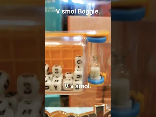 Work your boggle. #boggle #mini #games #retrogames #unboxing #asmr #music #funny #toys #retro
