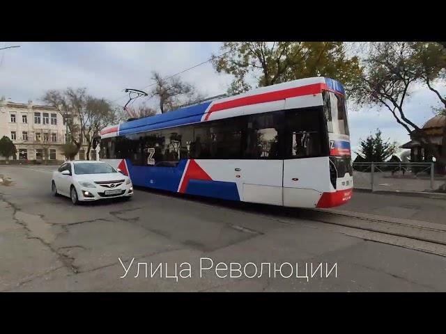 Евпатория, 29 ноября 2024 г. По улицам города на авто. Набережная им Терешковой, Старый город.