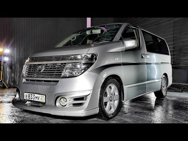 Самый лучший Японский минивэн* - Nissan Elgrand e51