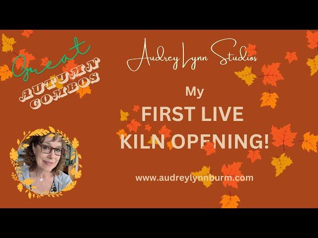 LIVE KILN OPENING!  MY FIRST ONE!