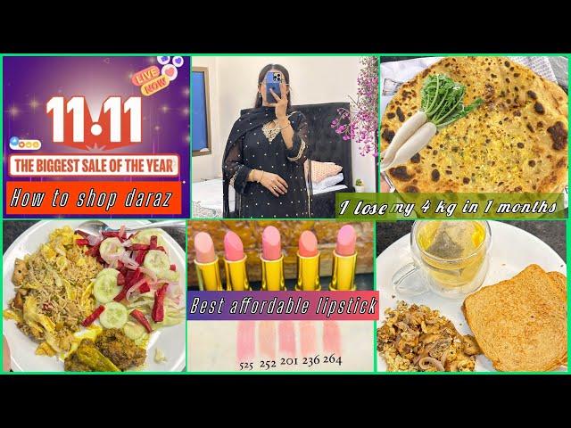 My days with in-law’s || diet with portion control || how to shop Daraz ..