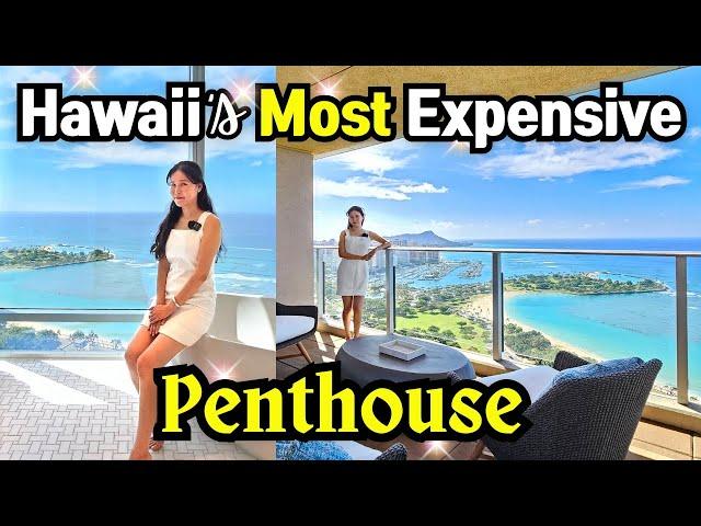 Hawaii's Most Expensive Penthouse Tour - $18,888,000 (2 Story, 5,825sqft, Panoramic Ocean) Hokua