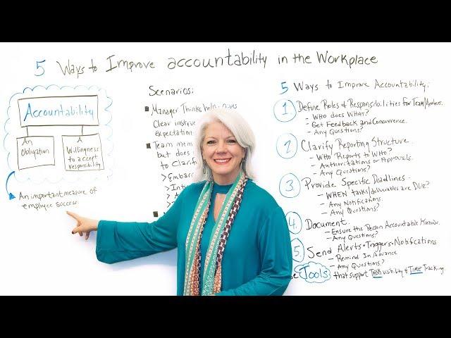 5 Ways to Improve Accountability in the Workplace - Project Management Training