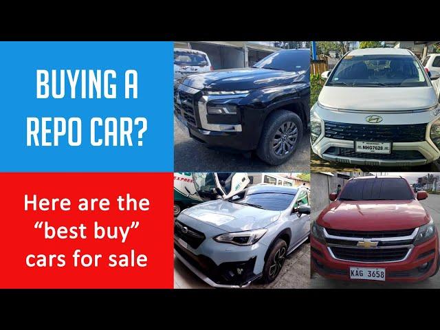 Quality repossessed cars for sale with the best condition at RCBC #bestbuy #wisebuy