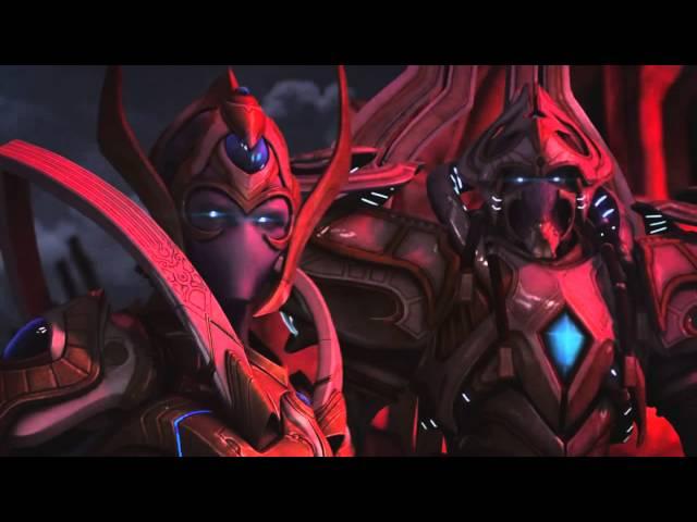 SC2 LOTV campaign Ending Cinematic Artanis vs Selendis