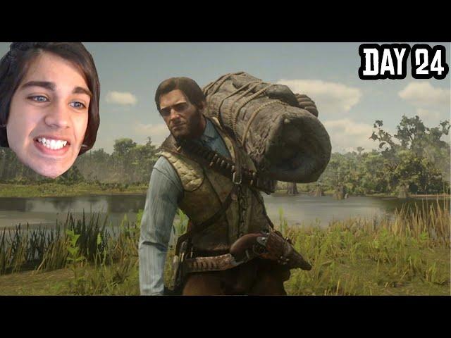 I survived the Wilderness for 30 days in Red Dead Redemption 2