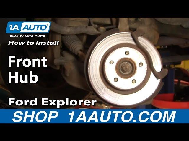 How to Replace Wheel Bearing & Hub Assembly 95-01 Ford Explorer