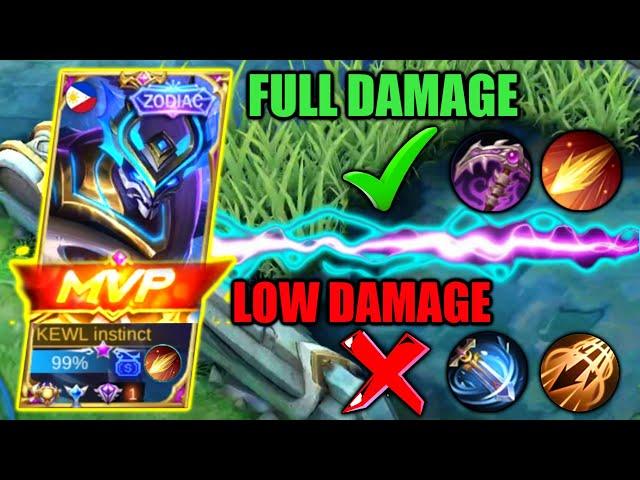 ZHASKPHOBIA 100% ONE SHOT!! Please Try NEW BEST BUILD | Zhask Top Global Gameplay Mobile Legends