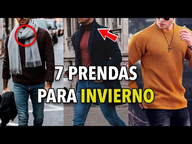 7 Prendas BÁSICAS para INVIERNO – ¡Todo HOMBRE debe tenerlas!