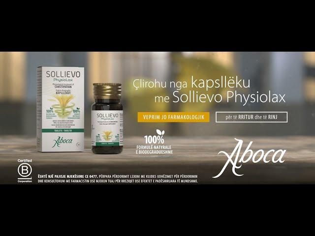 SOLLIEVO PHYSIOLAX - Zgjidhja më e mirë për trajtimin e kapsllëkut - Aboca Albania