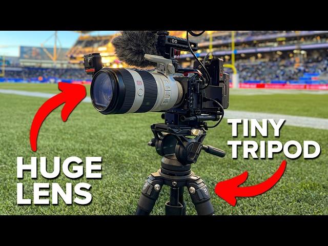 My Sony FX30 Camera Rig for Filming Football Videos