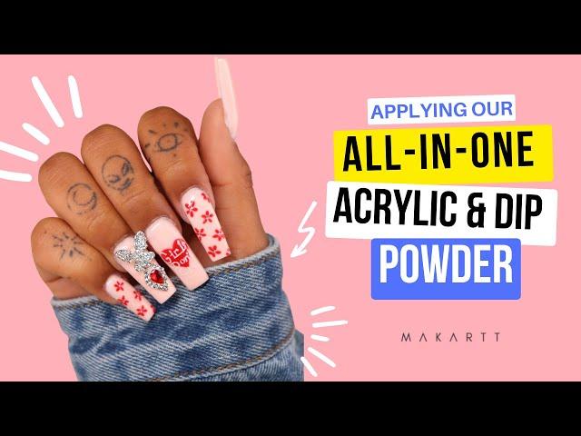 How to Apply Our All-in-One Acrylic & Dip Powders with our Dippies Liquids