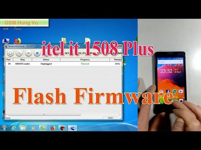 Flash Firmware itel it 1508 Plus by ResearchDownload ok.