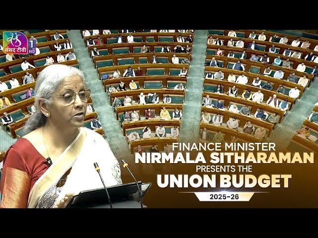 Budget 2025 Live: FM Nirmala Sitharaman presents Union Budget 2025-26