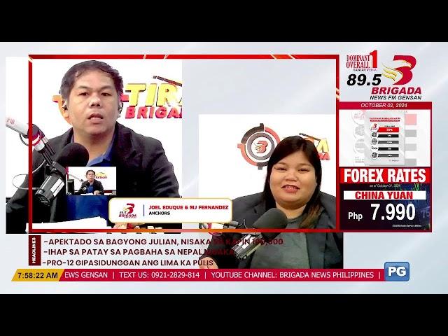 TIRA BRIGADA BALITA LOKAL - OCTOBER 02, 2024