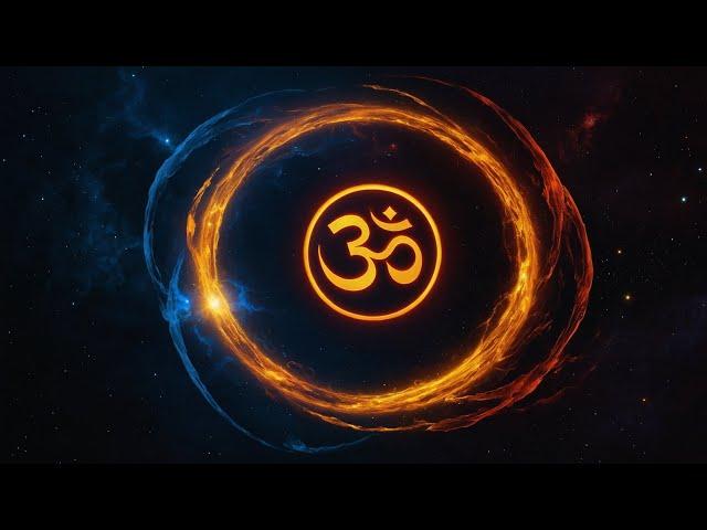 Om Mantra is Primal Sound of the Universe | Om Chanting in Cosmic Space | Deep Meditation