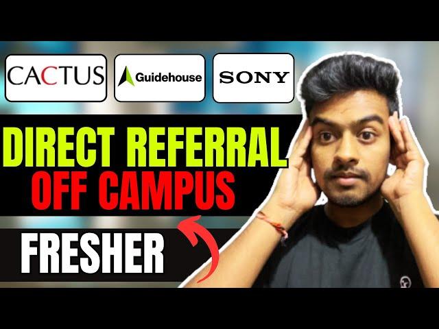 Cactus, Guidehouse, Infor Direct Hiring | OFF Campus Drive For 2025, 2024, 2023 Batch | Fresher