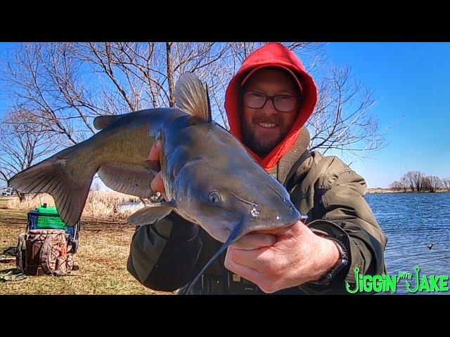 This is EASY! How to LOCATE and CATCH Channel Catfish | Bank Fishing for Catfish