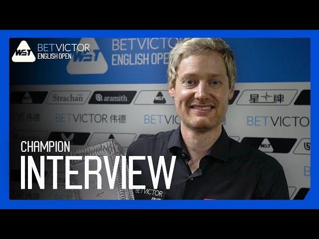 INTERVIEW | Neil Robertson WINS 2024 BetVictor English Open!