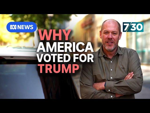 How Donald Trump tapped into the bleak national mood right up to election day | 7.30