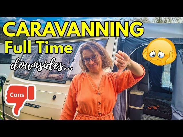 #21 DOWNSIDES of Living in a Touring Caravan Full Time with a Dog