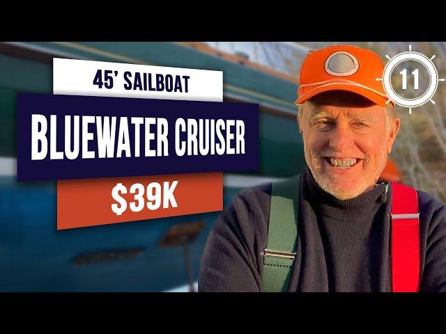 $39,000 for a solid & fast 45' bluewater sailboat for sale w/ amazing features?!! EP 11  {{SOLD}}