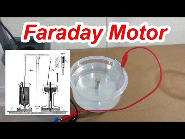 Faraday's Motor