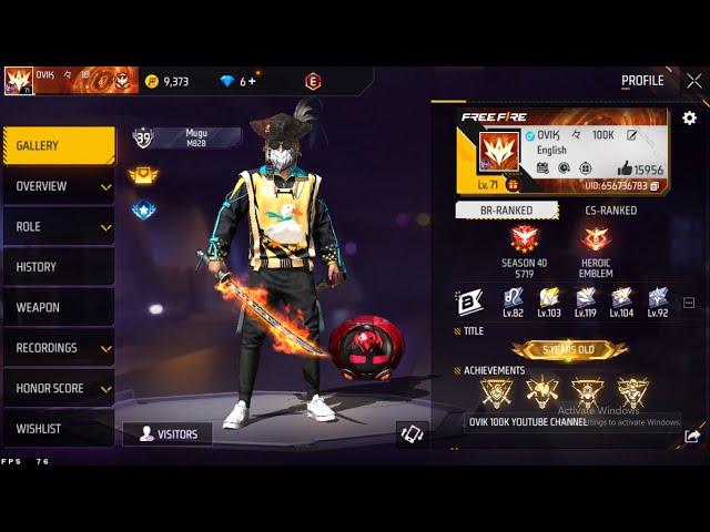 OVIK 100K Granmaster hard lobby free fire live