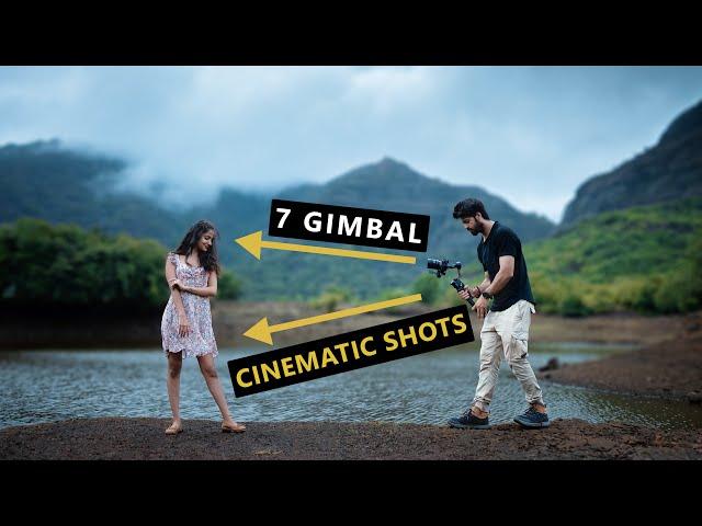 7 CINEMATIC CAMERA GIMBAL shots | DJI RS3