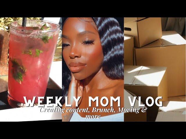 MOM VLOG: Creating Content, Brunch In LA, Moving? & More | Stephany Casanova