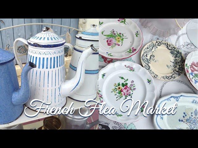 Flea Market in Rural France #78 | Garage Sale Finds | 2€ for18th Century Pewter Plate!?