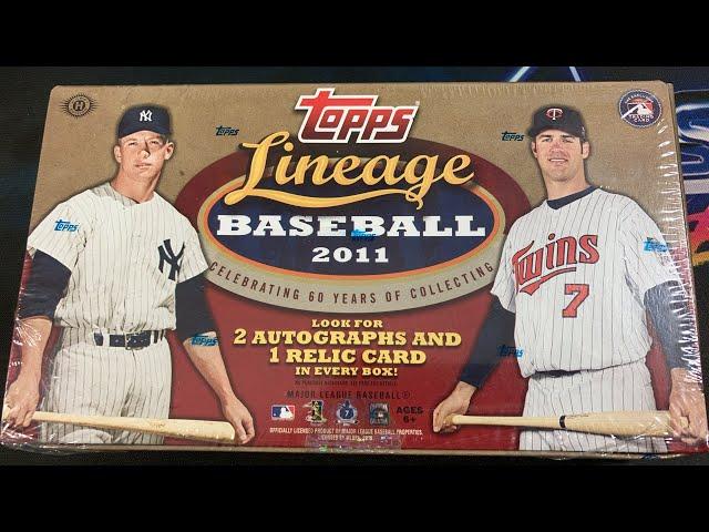 CHASING AUTOS IN 2011 TOPPS LINEAGE!