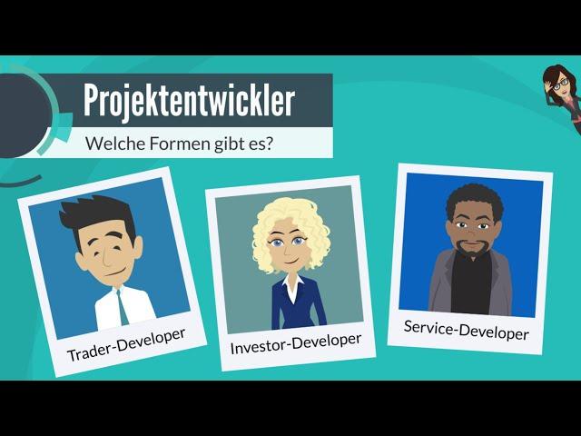 Welche Art von Projektentwicklern gibt es?