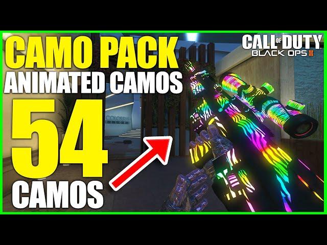  BO2 Plutonium CUSTOM CAMOS - ANIMATED CUSTOM CAMOS - CAMO PACK PART 1