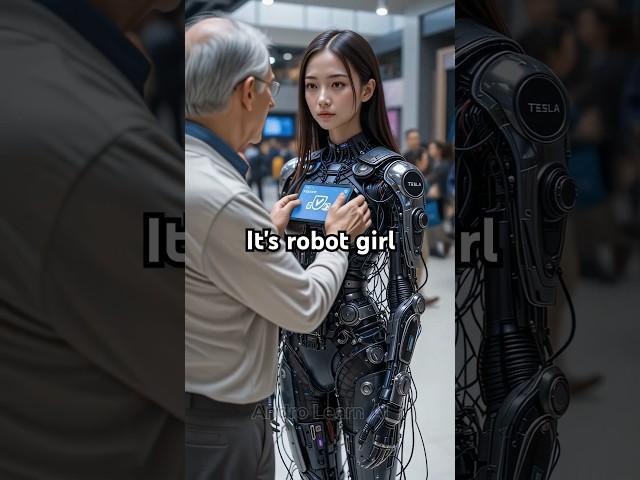 It feels good to the touch and is perfect #humanoid #robot