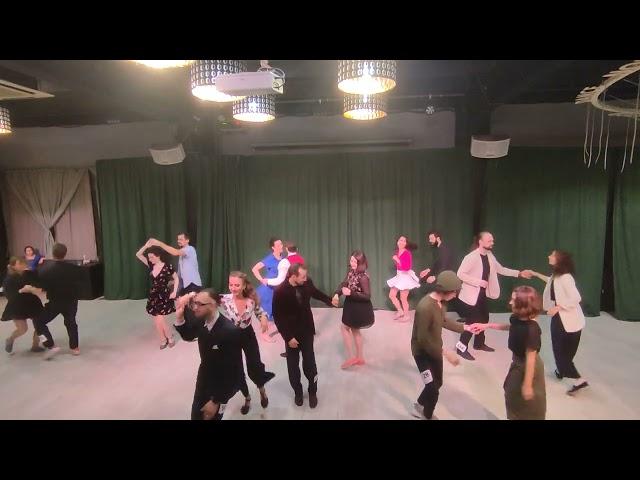 Russian Swing Dance Grand Prix 2023 _ Lindy Hop Advanced Strictly _ Final Slow Allskate