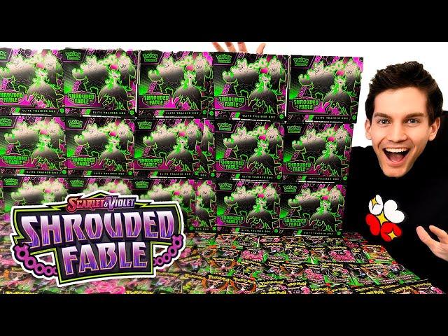 Opening 100x Pokémon Shrouded Fable Booster Packs