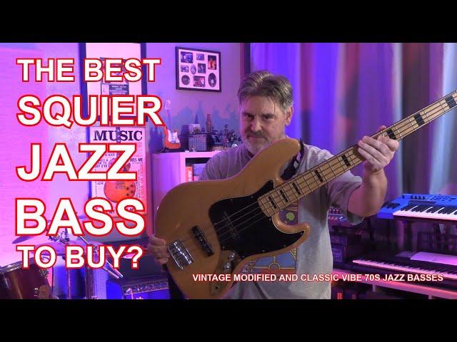 The Best Squier Jazz Bass to Buy? - Squier 70s Jazz Basses