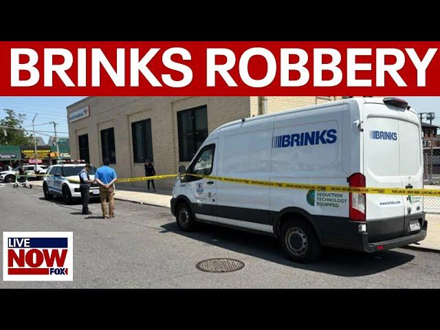 Brinks truck robbed in Queens, suspects get away with $300,000 cash