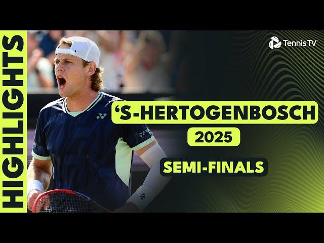 Bergs Battles Opelka; Diallo vs Humbert | 's-Hertogenbosch 2025 Semi-Final Highlights