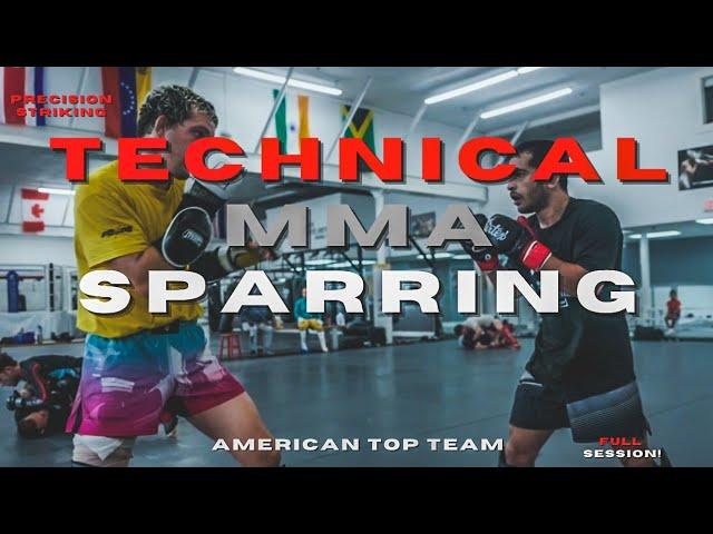 CRAZY SKILL! ELITE TECHNICAL MMA SPARRING #boxing #muaythai #mma #sparring #kickboxing