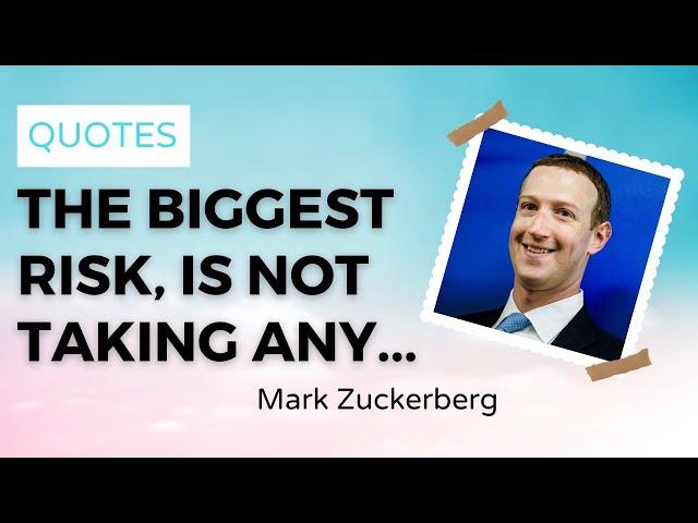 Mark Zuckerberg Quotes - PillowQuotes 