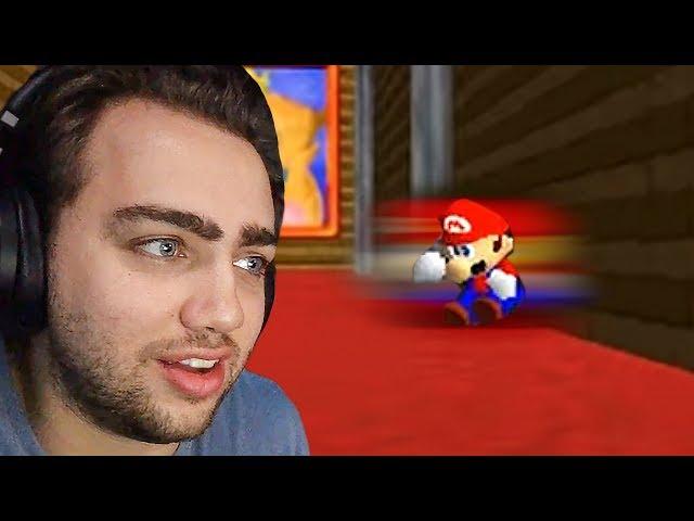 Mizkif Reacts to [TAS] Super Mario 64 "16 Stars" in 13:28